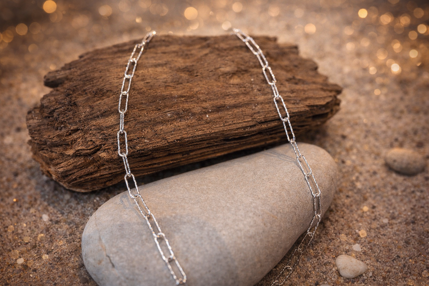 Nova sølv halskæde